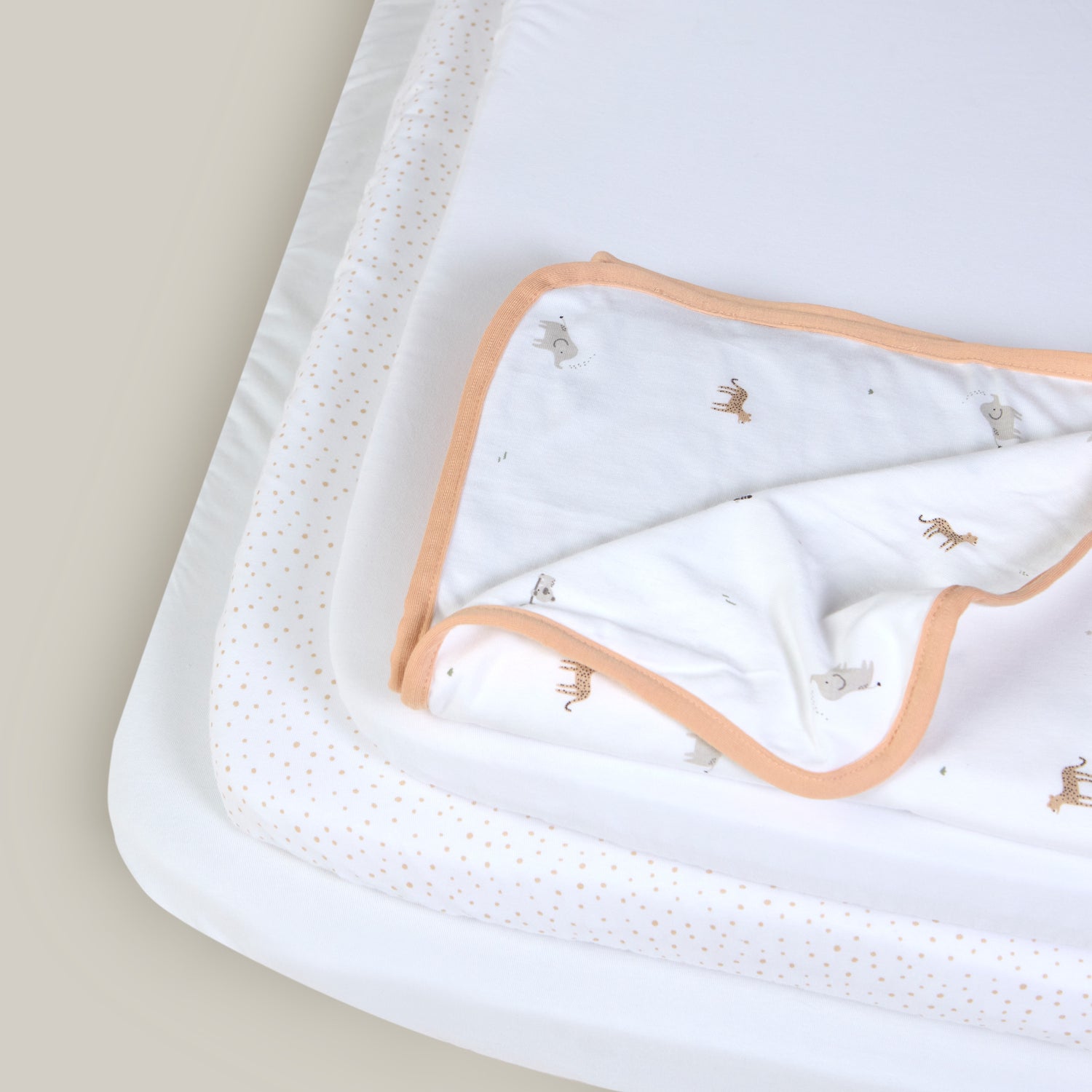 Cot Bed Bedding Set - 70 x 140cm - 4pcs