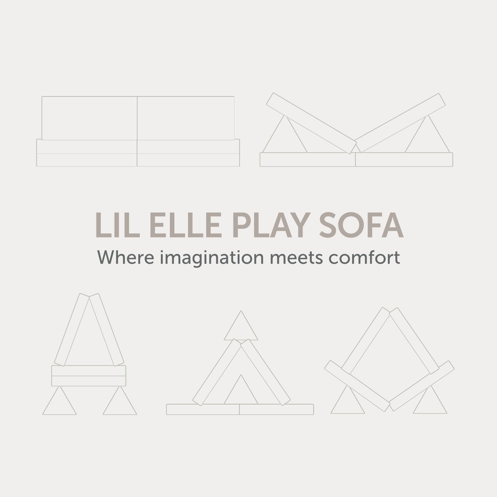 Lil Elle Play Sofa