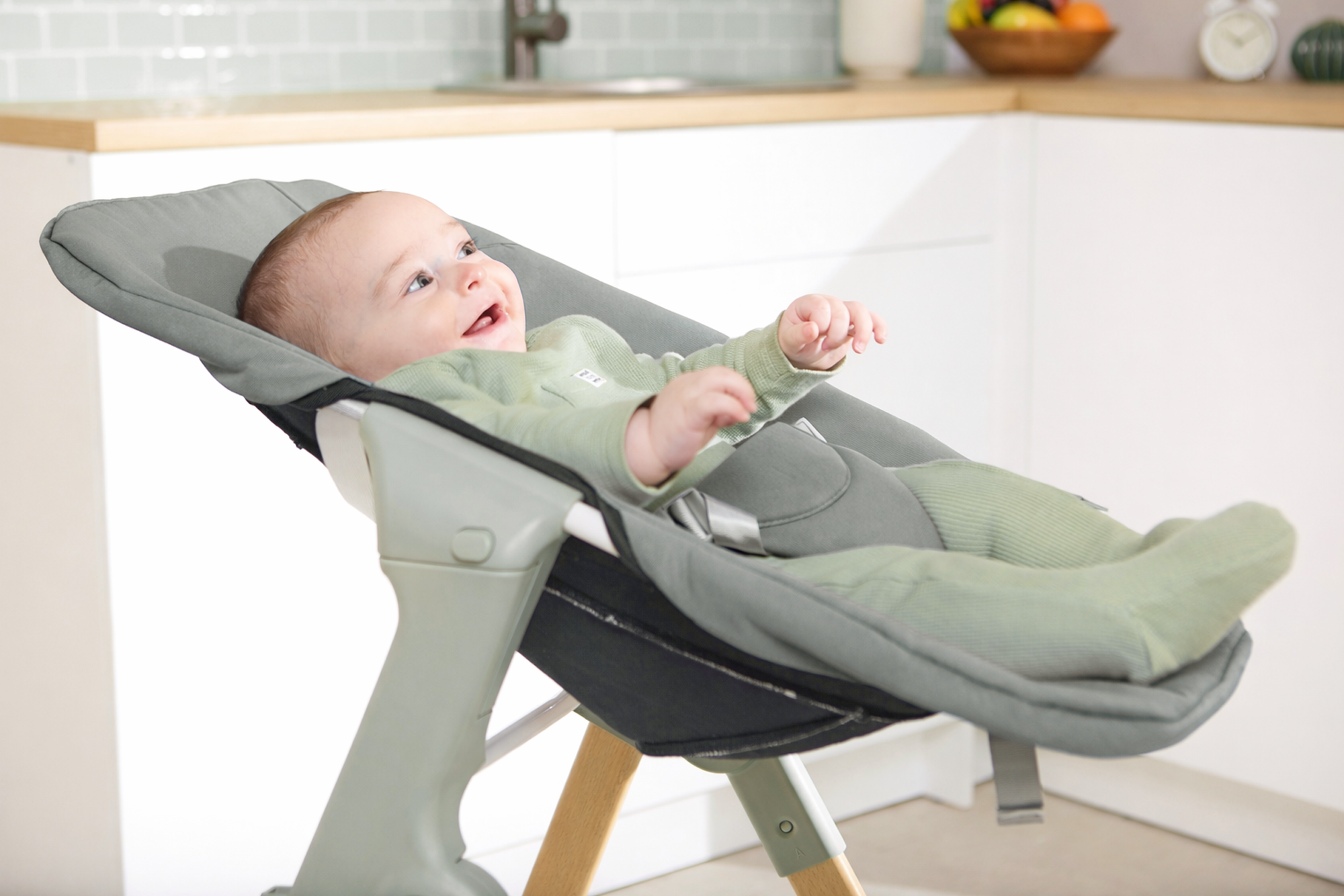 Mash High Chair Bundle - Sage
