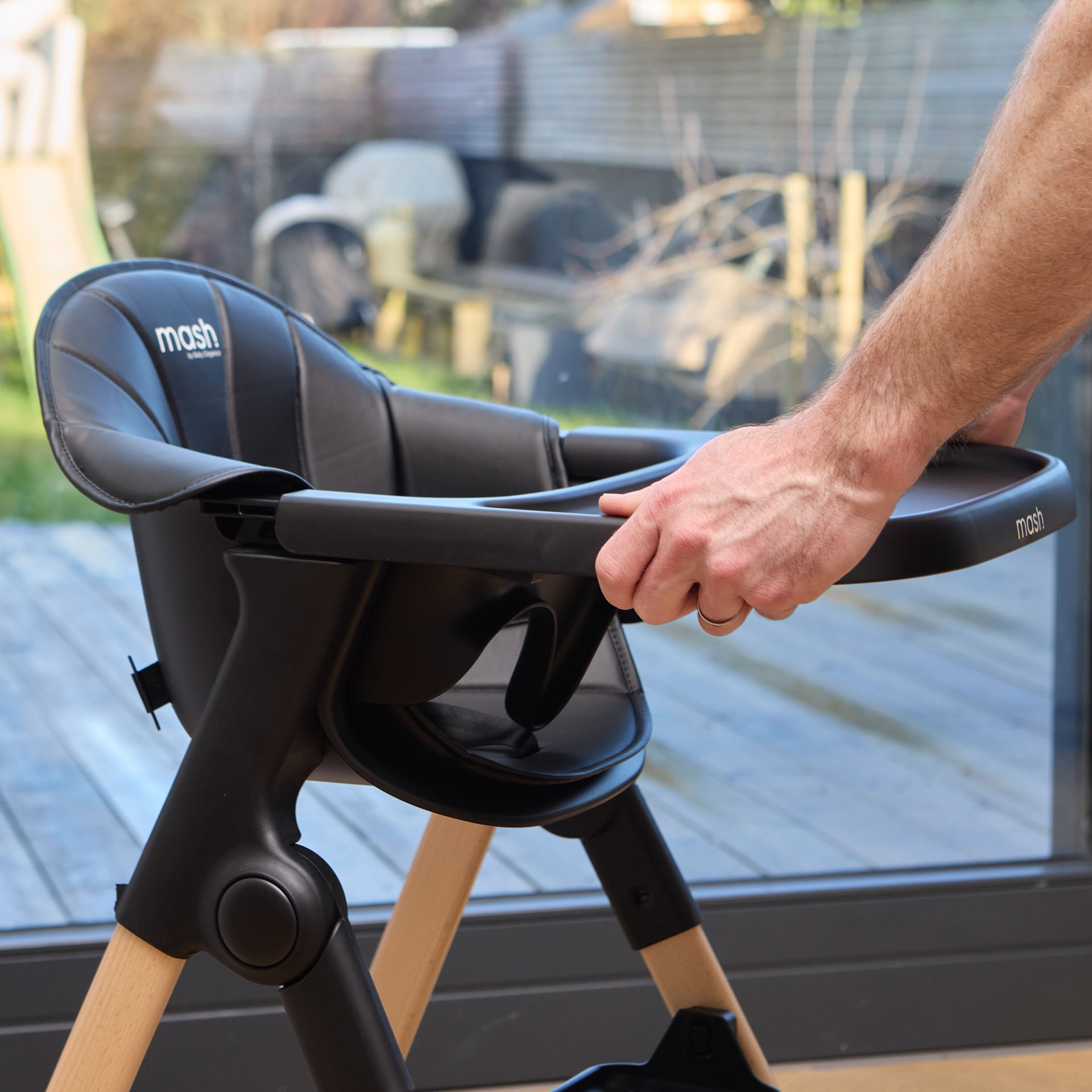 Mash High Chair Bundle - Black