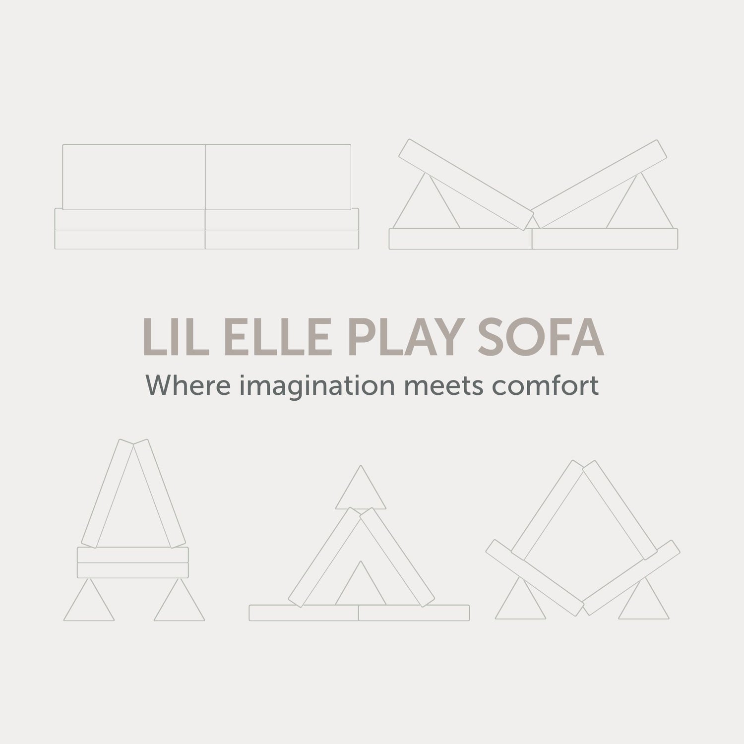 Lil Elle Play Sofa