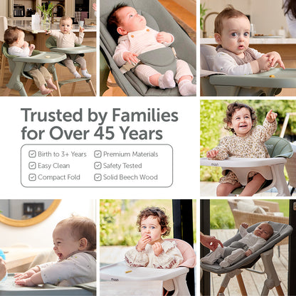 Mash High Chair Bundle - Sage