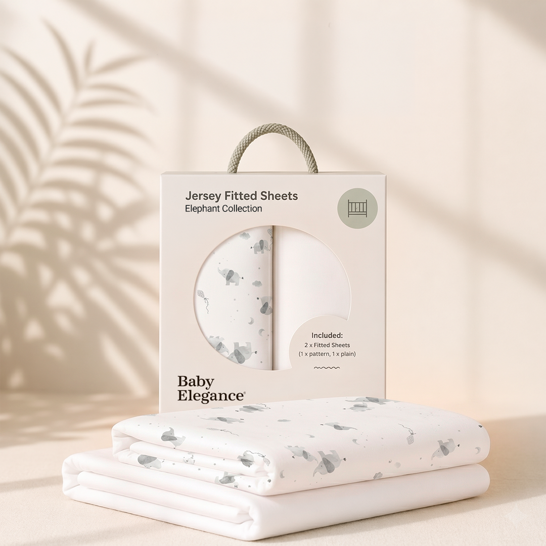 Travel Cot Sheets - 70 x 100cm - 2 Pack