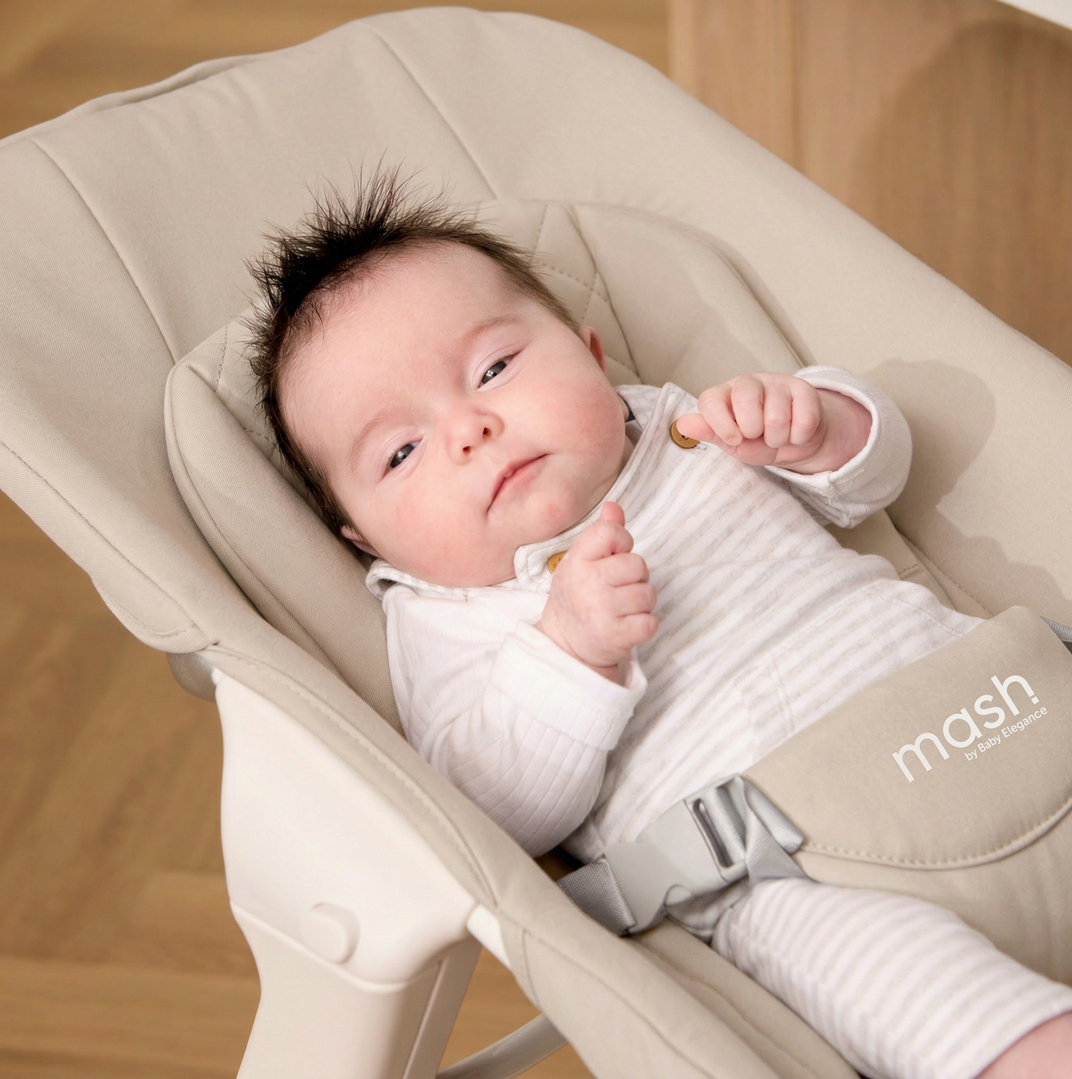 Mash High Chair Bundle - White