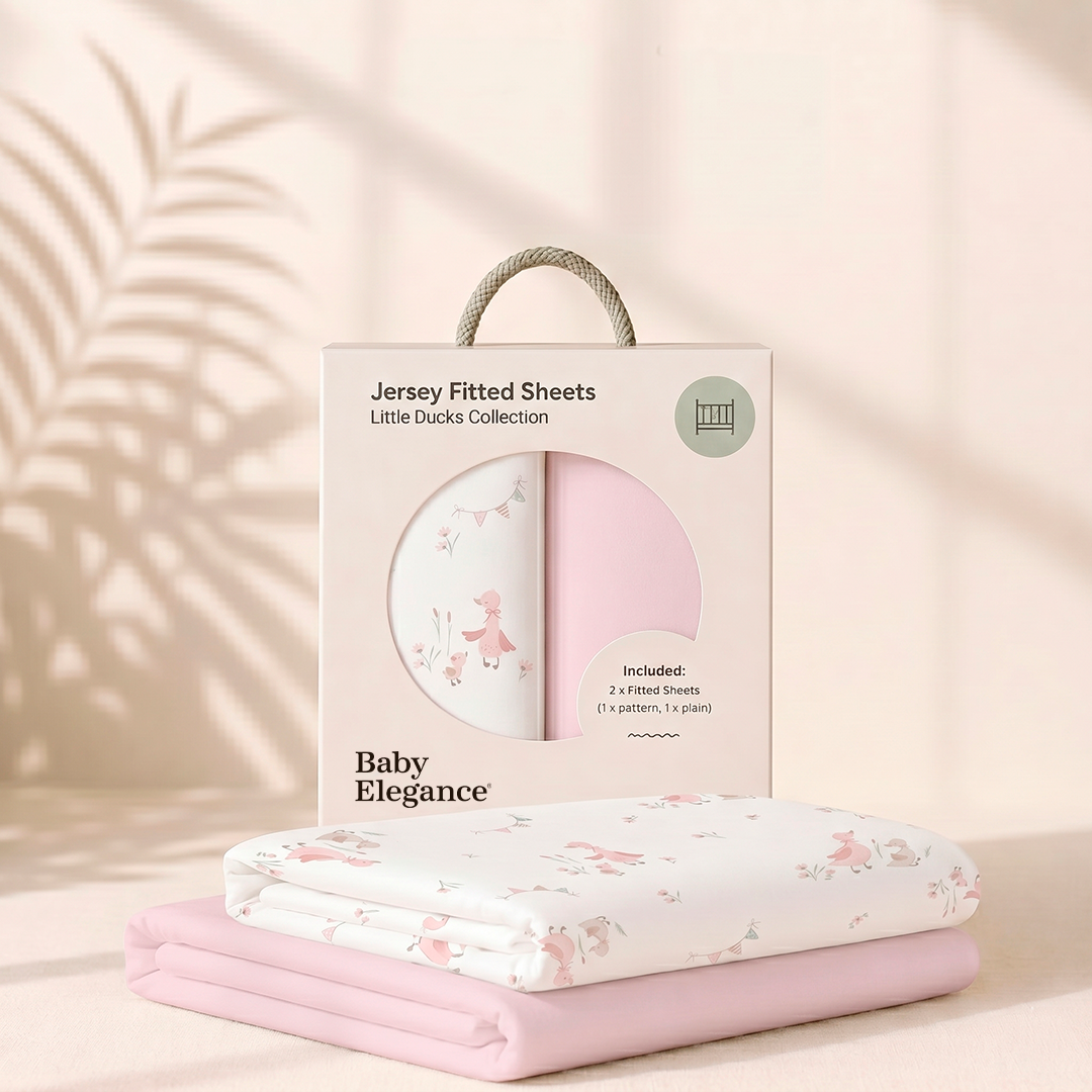 Travel Cot Sheets - 70 x 100cm - 2 Pack