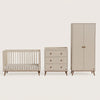 Ollie Cot, Chest of Drawers & Wardrobe Bundle