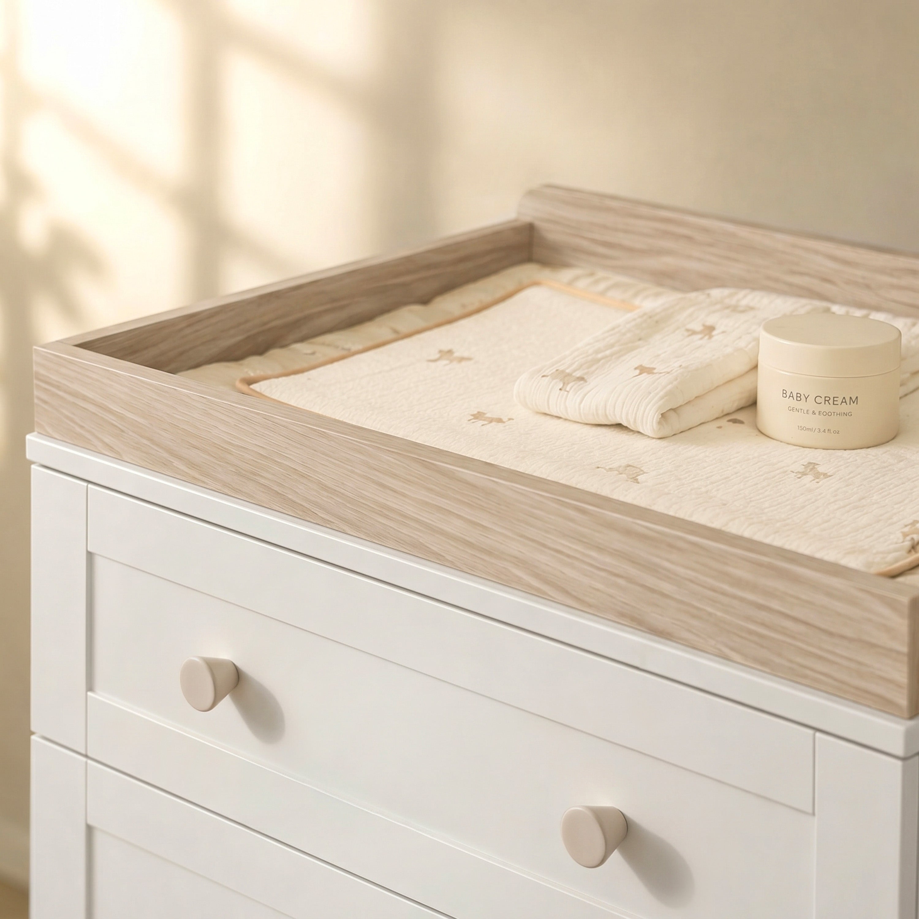 Haddington Cot Bed with Changing Unit &amp; Chest of Drawers Bundle