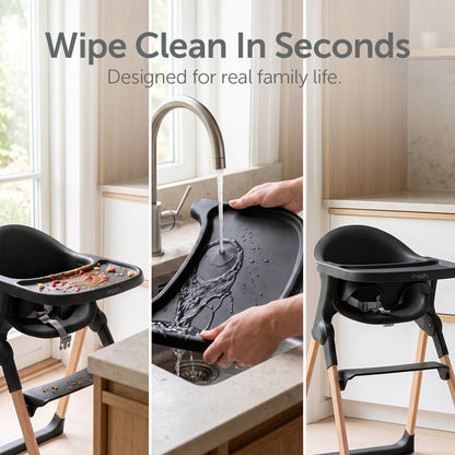Mash High Chair Bundle - Black