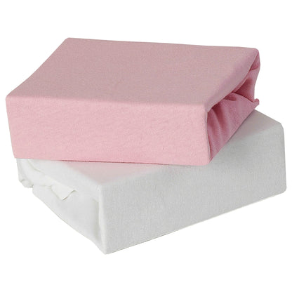 Cot Bed Sheets - 70 x 140cm - 2 Pack