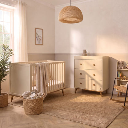 Ollie Cot &amp; Chest of Drawers Bundle