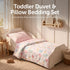 Toddler Duvet and Pillow Bedding Set - Flowers