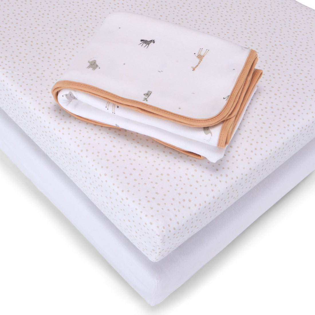 Crib Bedding Set - 45 x 90cm - 4pcs